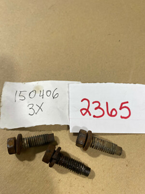 #ad Craftsman 4.5hp Tecumseh 143034504 Engine Mounting Bolts 150406 #2365 $5.00