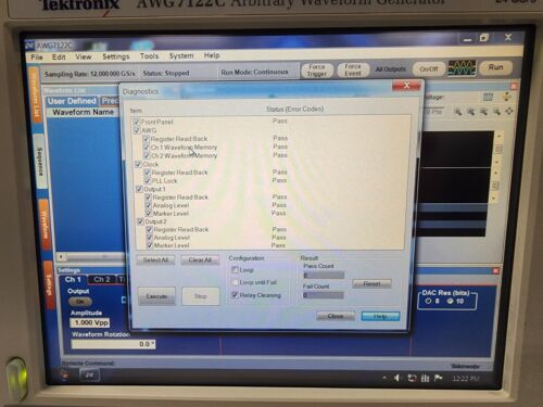 Generador de forma de onda arbitraria Tektronix AWG7122C, 24 GS/s, Opt 01/06/08 - Imagen 4 de 22