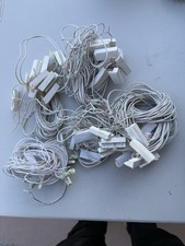 Lot of Pill - Shaped White Alarm Contacts (8)...