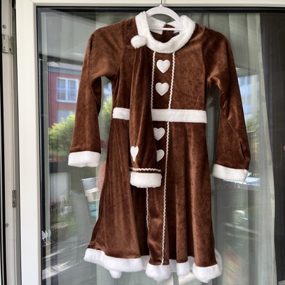 NEU MIT ETIKETT!!! Mädchen  Cookie  Kostüm (Kleid +Mütze), Größe 134/140! 
