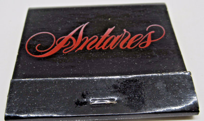 Antares Restaurant Dallas Texas Hyatt Regency FULL Matchbook