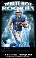 2023 Donruss Sam LaPorta #WHR-6 Detroit Lions White Hot Rookies NFL Football 