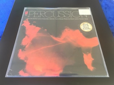 THE MCGILL PERCUSSION ENSEMBLE - Percussion LP 1978 - CANADA Contemporary/Modern