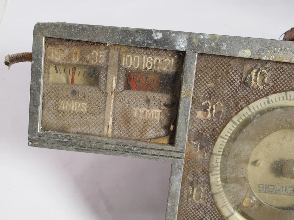 40 Plymouth OEM Speedometer - Image 3 of 4