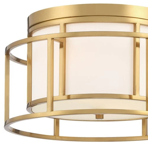Hulton 2-Light Ceiling Mount in Luxe Gold - Picture 3 of 4