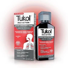 Severe Cough and Congestion Relief for Adults, Expectorant, 6 Fl Oz