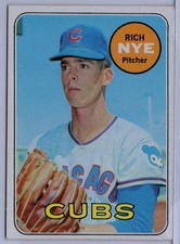 1969 Topps #88 Rich Nye in EX Condition Cubs