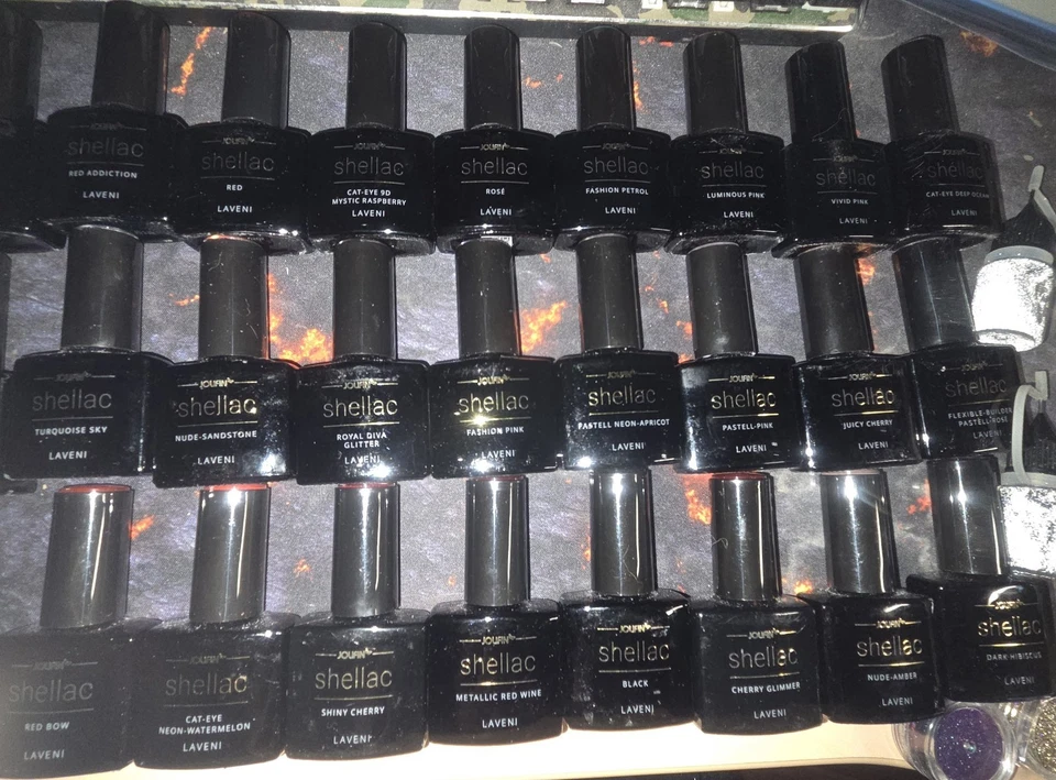 Shellac von Jolifin - 11 Stück verschiedene Farben, wenig bis garnicht benutzt - Bild 3 von 4