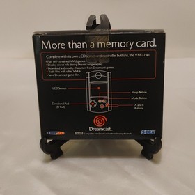 SEGA Dreamcast Visual Memory Unit Blue MK-50121 670-14235A LCD Screen