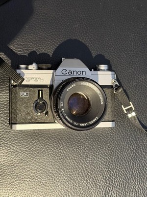 Canon FTb QL mit FD 1,8/50mm