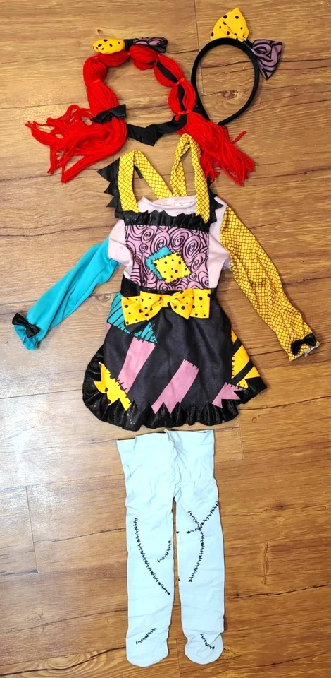 Disfraz Bebé Sally 6-12 Meses Pesadilla Antes de Navidad Halloween Espíritu Foto 2 de 4