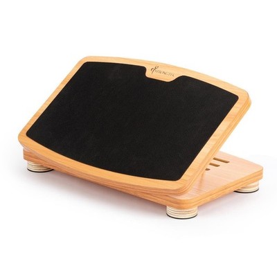 StrongTek höhenverstellbarer Fußhocker - ergonomische Holzfußstütze für Holz 