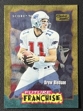 1994 Score #321 Drew Bledsoe Gold Zone New England Patriots