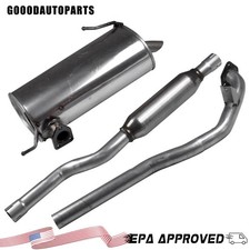 Fits 2014-2018 Mitsubishi OUTLANDER 2.4L Resonator Pipe & Rear Exhaust Muffler