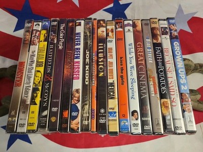 New Sealed Mixed DVD Lot 18 Movies Passion Of The Christ Color Purple Monster