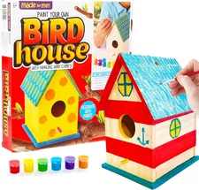 Build & Paint Your Own Wooden Bird House Horizon Group USA, DIY Birdhouse Making
