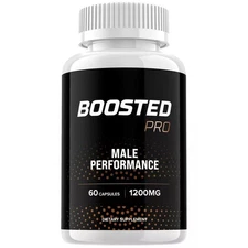 BOOSTED PRO Capsules - Natural Energy Boost, Endurance, Male Performance Support