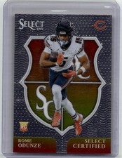 2024 Panini Select #10 Rome Odunze Select Certified Rookies
