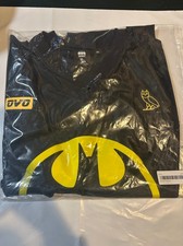 OVO x Batman Football Jersey (size XL) Octobers Very Own (US DUTY FREE SHIP) NWT