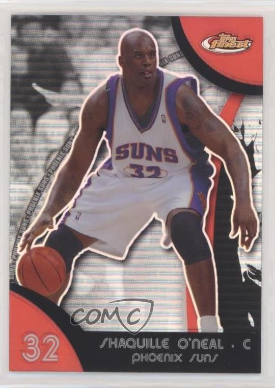 2007-08 Topps Finest Refractor Shaquille O'Neal #32 HOF 2h4