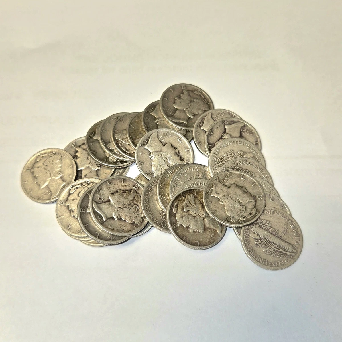 水星10 美分硬币(1916 - 1945) | eBay