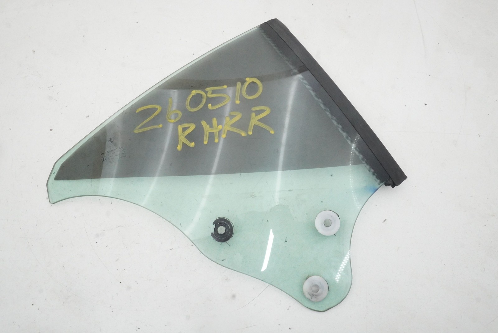 Ferrari California 2008-2014 REAR+RIGHT Quarter glass P/N 69845300