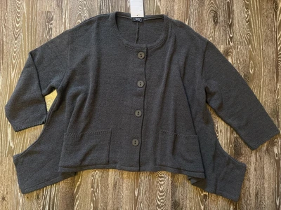 AKH Jacke in A-Form aus weicher Boucle Qualität grau EG (bis 54) Neu - Bild 1 von 4