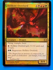 MTG 1x FOIL Hellkite Overlord 8 From the Vault Dragons Magic the Gathering x1 NM
