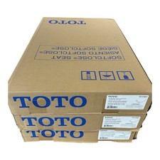 TOTO SS124 01 Elongated SoftClose Toilet Seat Cotton White New Open Box
