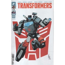 Transformers #16 Second Printing Cover B Howard Autobot Image Comics