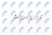 NTY Antriebswelle NPW-FR-028