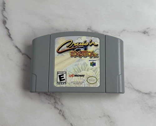 Cruis’n Exotica (Nintendo 64, 2000) - Authentic Cartridge & Tested