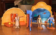 Vintage Mattel Disney’s Pocahontas Once Upon A Time Playset With 3 Figures