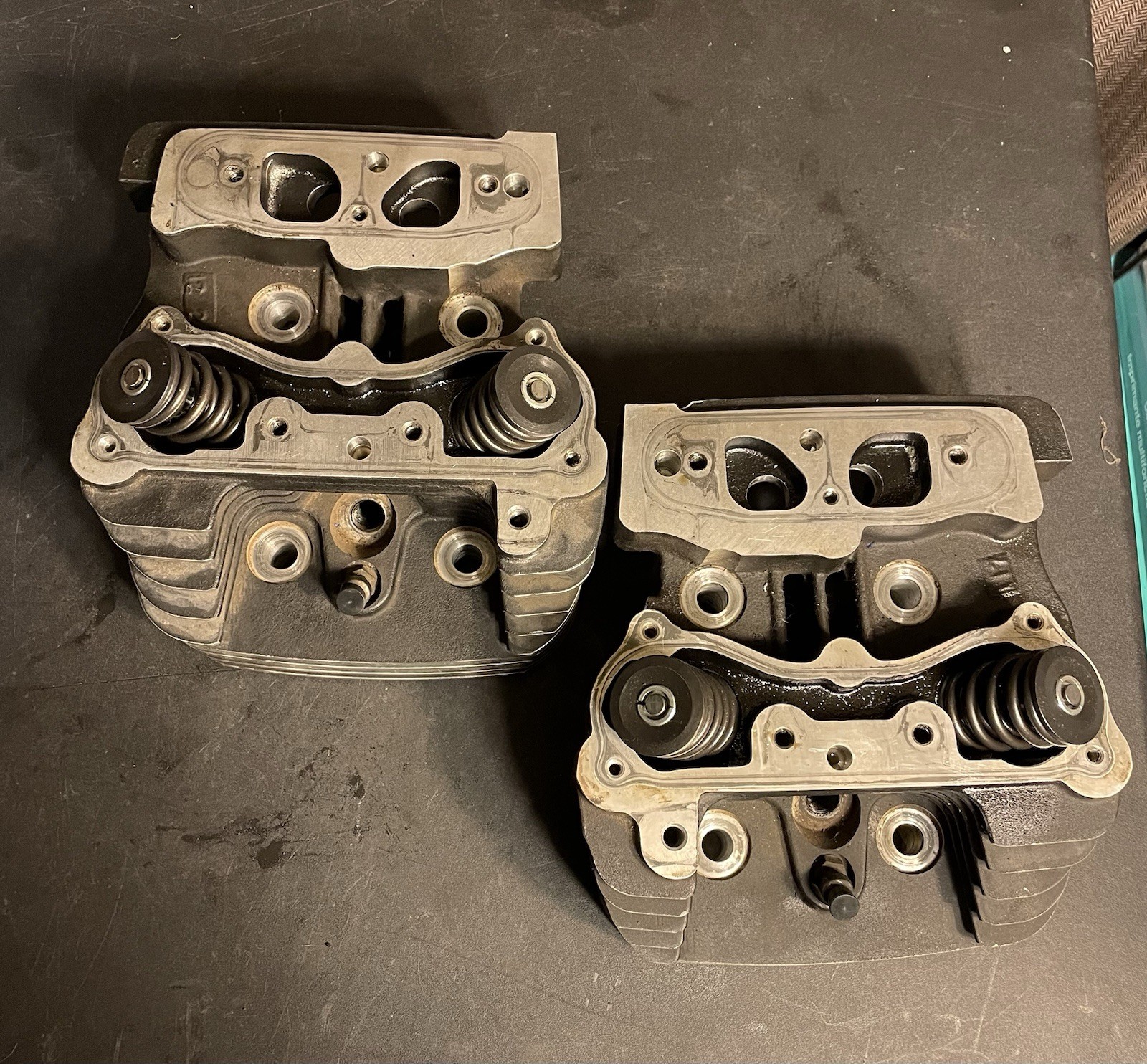 Ultima 113 EVO Heads- Compression Relief, Rocker Boxes w/ Hardware- Complete