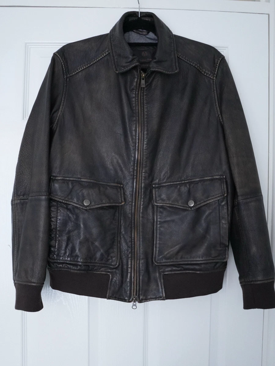 Massimo Dutti Leather Coats, Jackets & Waistcoats for Men for sale