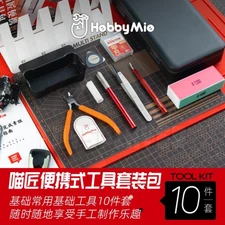 HOBBY MIO PORTABLE HOBBY TOOL KIT TRAVEL CASE SET INCLUDE FAST SHIPPING