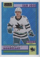 2022 O-Pee-Chee Platinum Retro Rookies Blue Traxx 132/199 Thomas Bordeleau q2c