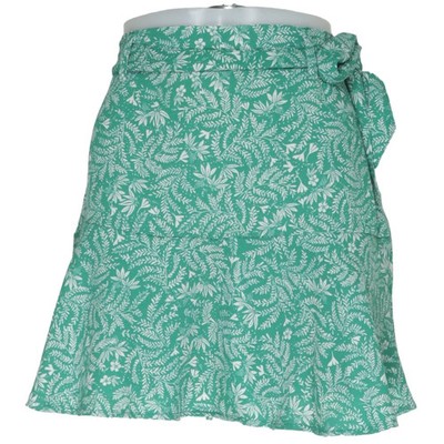 Cache Cache, Skort, Größe: 38, Grün/Weiß, Polyester, Blumen, Damen #lEd