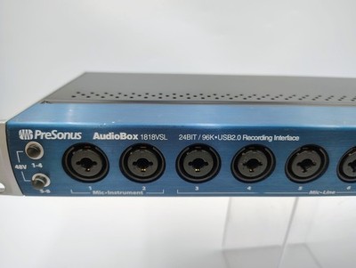 PreSonus 1818VSL Digital Recording Interface ''Great For Recording Drums''