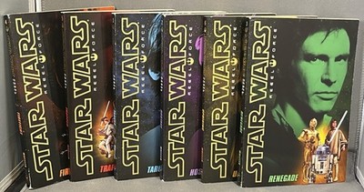 Lot Of 6 Star Wars Rebel Force Books 1-6  First printing Target Hostage Renegade