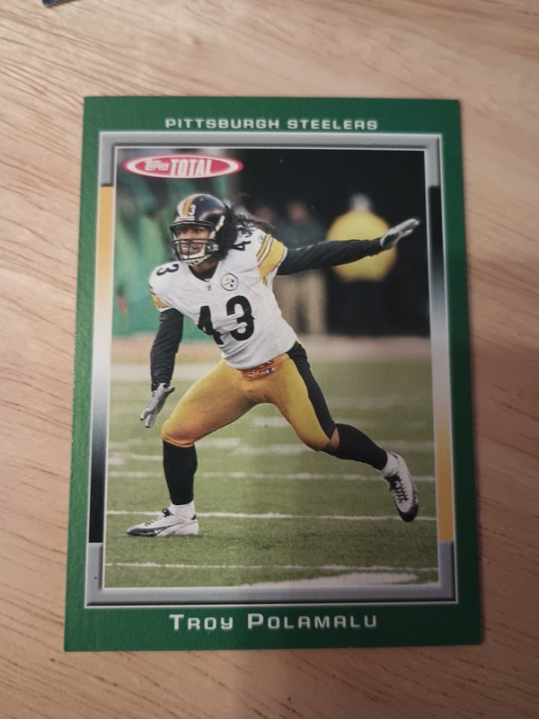 2006 Topps Total Troy Polamalu Green