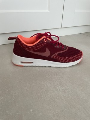 Nike Air Max Thea Sneaker Jaquard, Rot Orange, 39 40