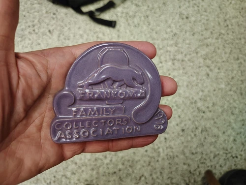 Frankoma Pottery Sign for Sept 18-19  1998 FFCA Reunion