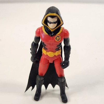 Spinmaster DC Universe The Caped Crusader ( Hooded Robin ) 4'' Action Figure !