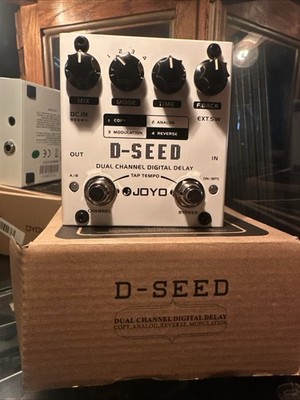 JOYO D-SEED Multi Pedal Effect Dual Channel Stereo Looper & Digital Delay
