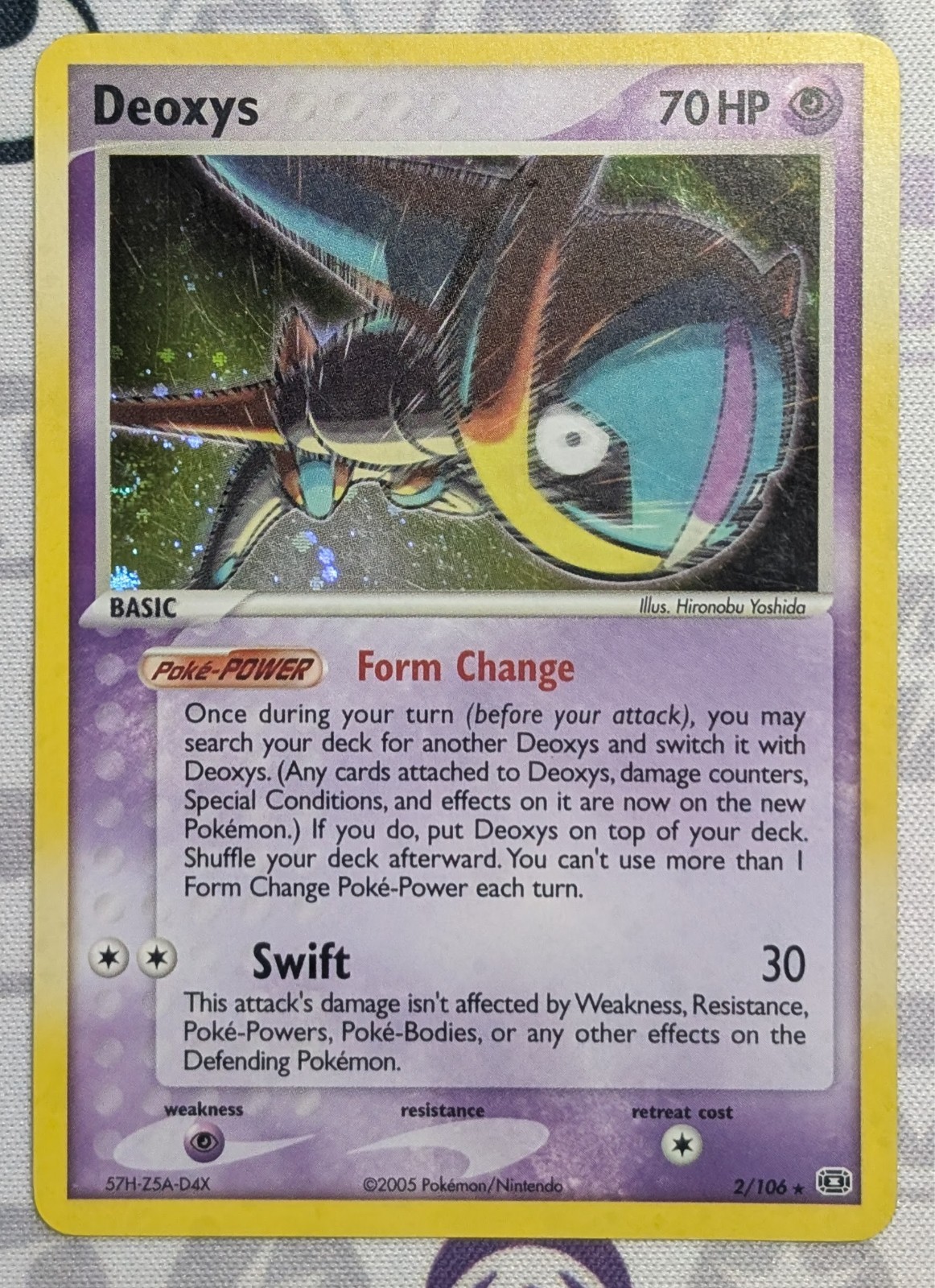 Deoxys - 2/106 - NM - Emerald - Pokémon TCG