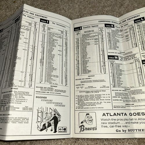 Vintage 1. Mai 1966 SOUTHERN RAILWAY SYSTEM PERSONENFAHRPLAN / Zeittafeln - Bild 6 von 12