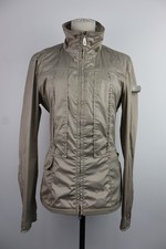 PEUTEREY GIUBBINO DONNA TG 46 JACKET WOMAN MADE ITALY VINTAGE LOGO BEIGE