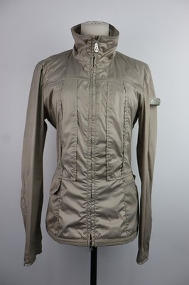 PEUTEREY WOMEN'S JACKET SIZE 46 JACKET WOMAN MADE ITALY VINTAGE BEIGE LOGO