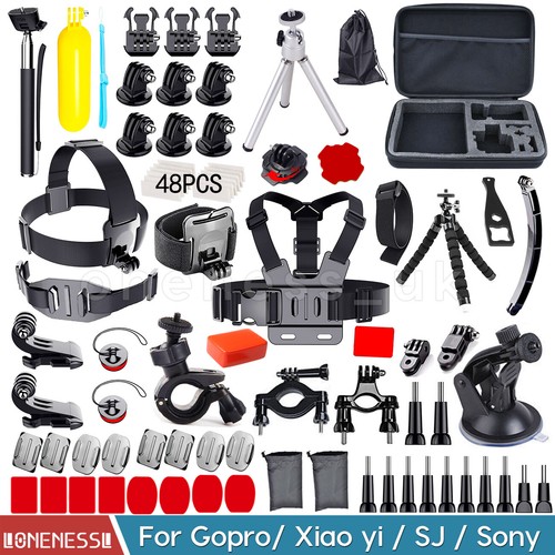 Kit para GoPro Hero 5 4 3 2 1 Paquete de Cámara de Acción Trípode SJCAM eBay